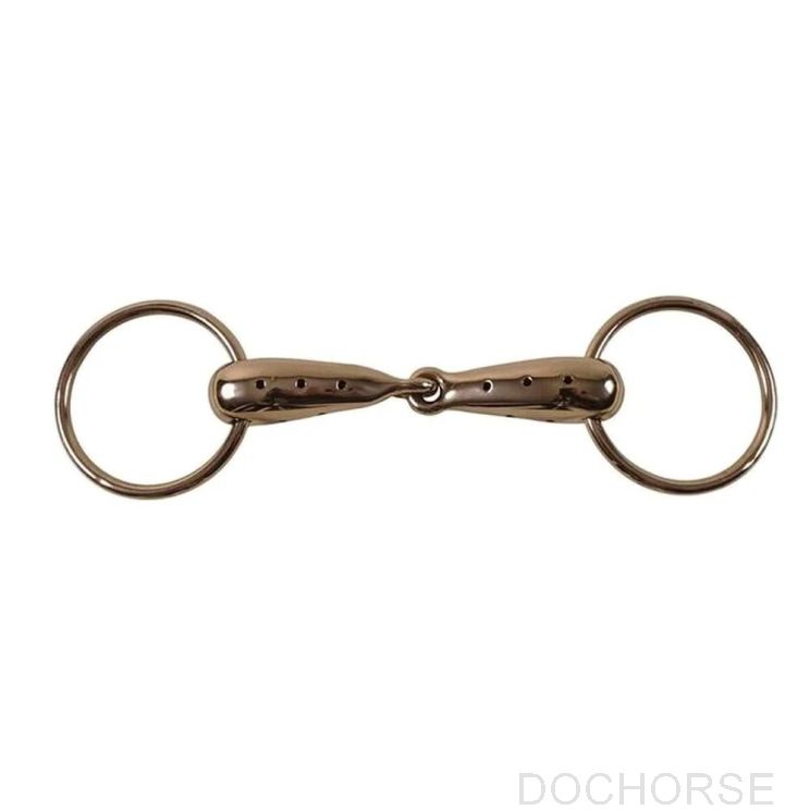 Hollow Snaffle Bit With Holes 13,5 cm