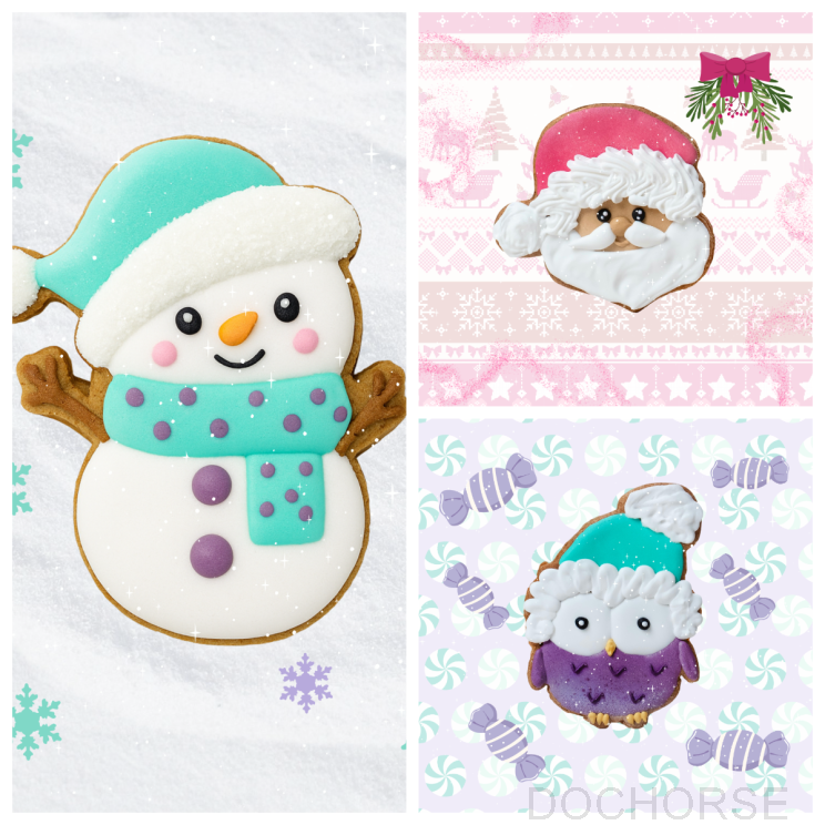 Candy Horse Christmas Cookie 2.0