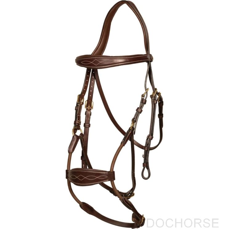 Dyon Bridle Elastic Hybrid Brown