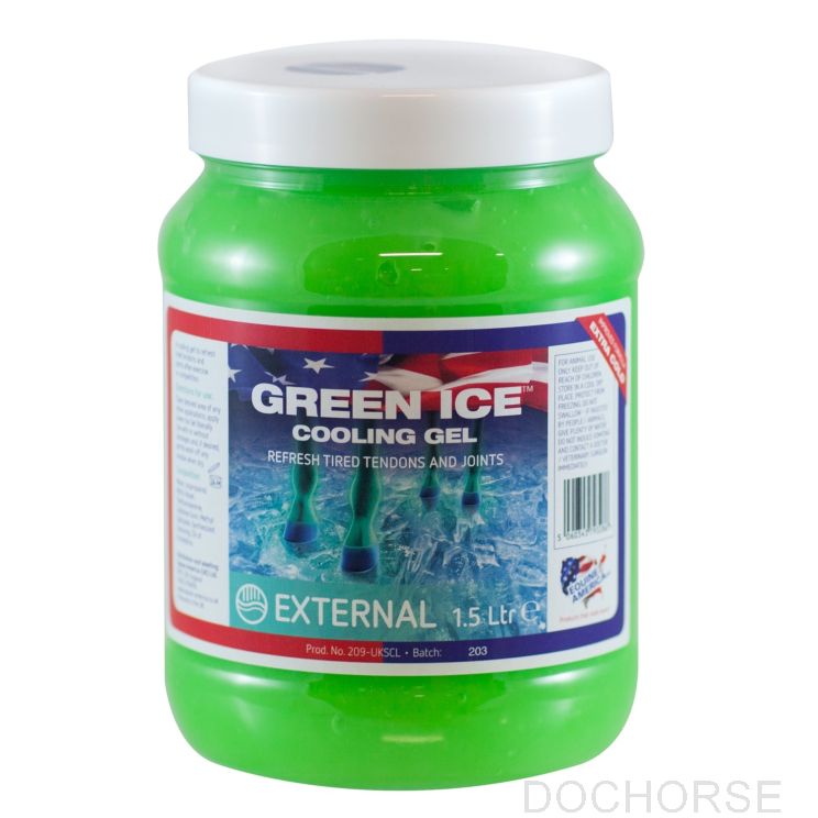 Equine America Green Ice Gel