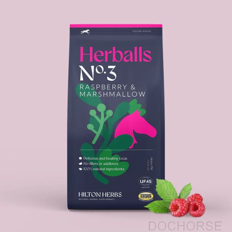 Hilton Herbs Herballs Raspberry & Marshmallow