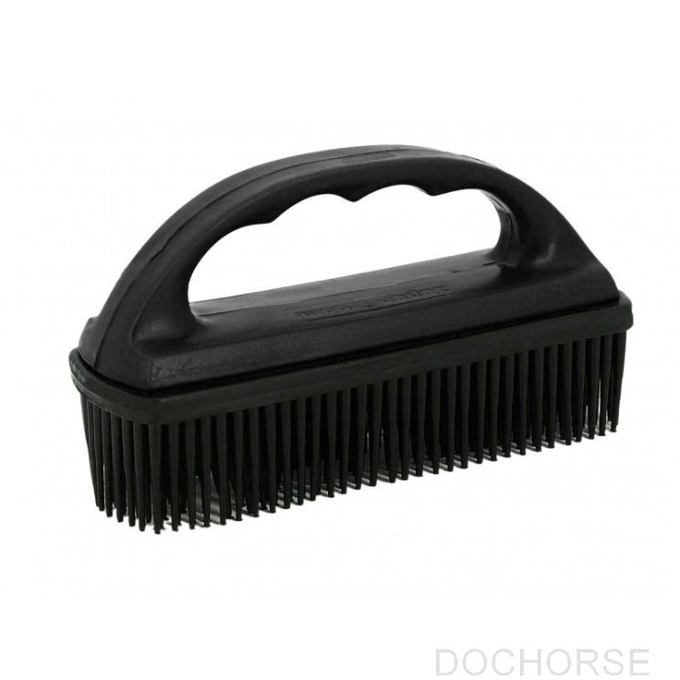 Hippo-Tonic Rubber Brush  Black