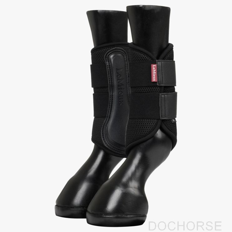 LeMieux Mesh Brushing Boots Black