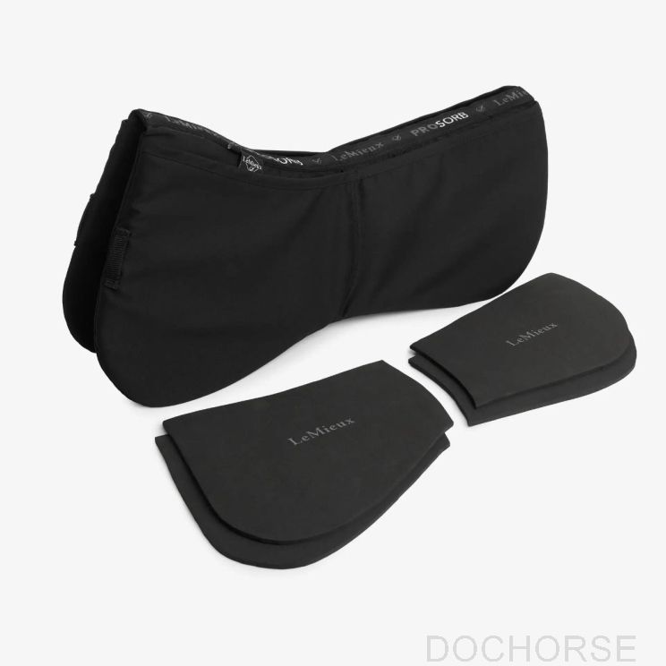 LeMieux Half Pad ProSorb Plain 2 Pocket 