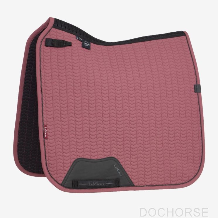 LeMieux Saddle Pad Essence Dressage Limited Edition Rosewood
