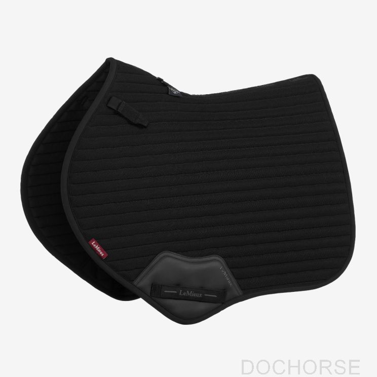 LeMieux Zadeldek Springen Air-Tek Mesh Close Contact Black