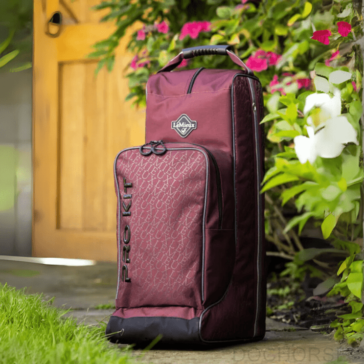 Lemieux Boot & Hat Bag Elite Pro Burgundy