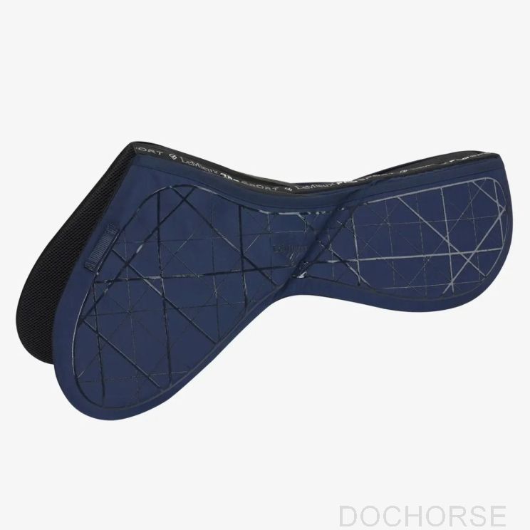 LeMieux Half Pad Matrix Support Euro Jump Navy