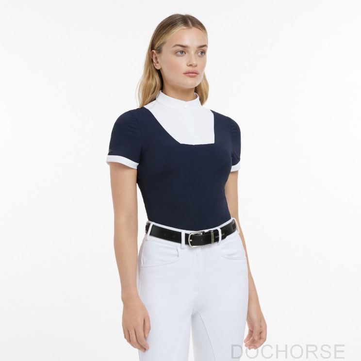 Lemieux Show Shirt Short Sleeve Sophia Navy