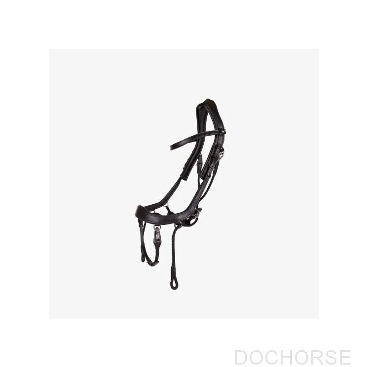 QHP Bitless Bridle FaySport Black 