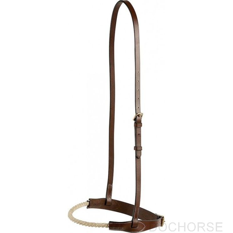 Eric Thomas Noseband Rope Cavesson Pro Havanna