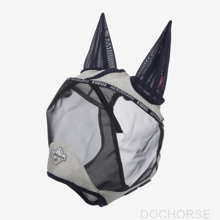 LeMieux Vliegenmasker Kudos AeroGuard + Oren Navy