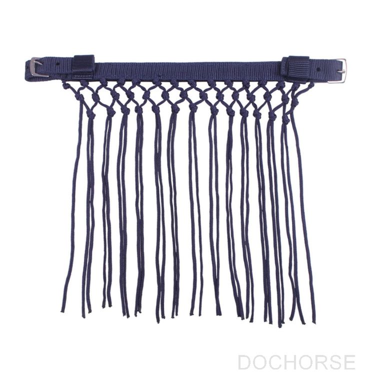 QHP Anti-Fy Fringe Knotted Navy