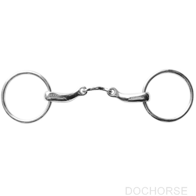 Stübben Loose Ring Snaffle Anatomic Double Broken
