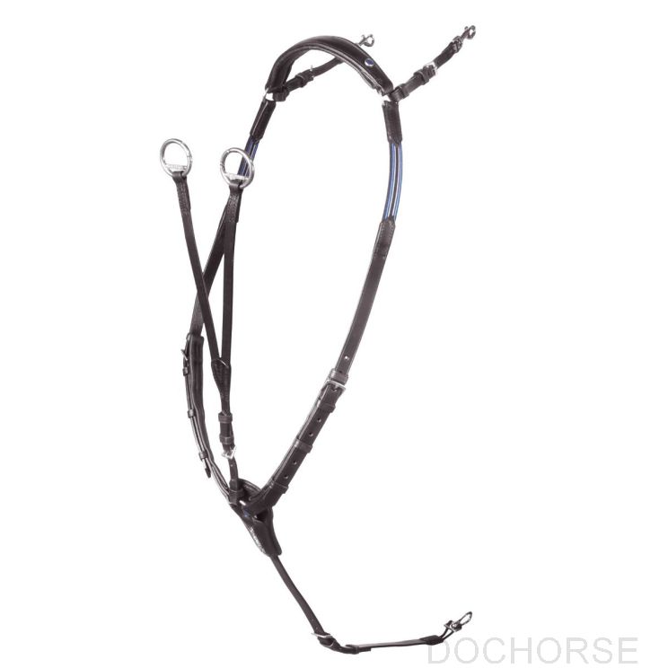 Stübben Breastplate With Martingale Pro-Jump Black