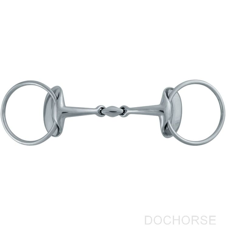 Stübben Silver Wings Snaffle Double Broken