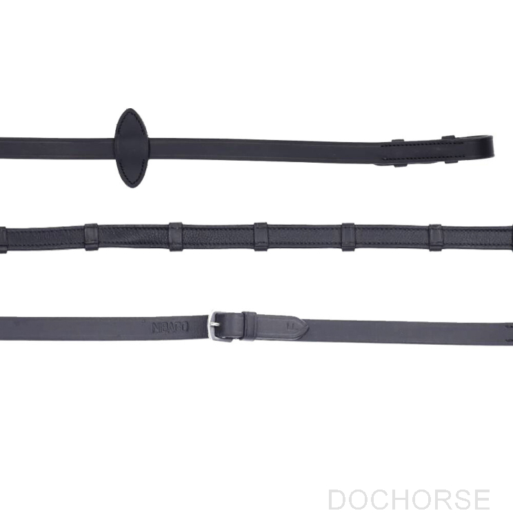 Dressuur Teugels leer + stops