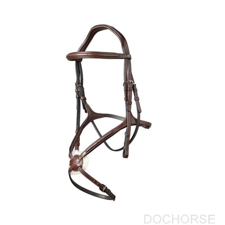 TRUST Bridle Oslo Brown-Silver