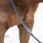 Nibago Reins Dressage Round Soft Leather Anti-Slip