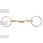 BR Double Jointed Loose Ring Snaffle Soft Contact 14MM