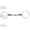BR Double Jointed Loose Ring Snaffle Sweet Iron 14MM