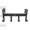 Grooming Deluxe Bridle Rack metal with 4 hooks