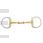 BR Double Jointed Eggbutt Snaffle Soft Contact 14MM