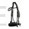 LJ Leathers Dressage Double Bridle Patent Round