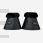 LeMieux Over Reach Boots Fleece WrapRound Black