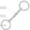 Stübben Loose Ring Snaffle Double Broken 2in1