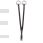 Stübben Martingale Fork Pro-Jump Zwart