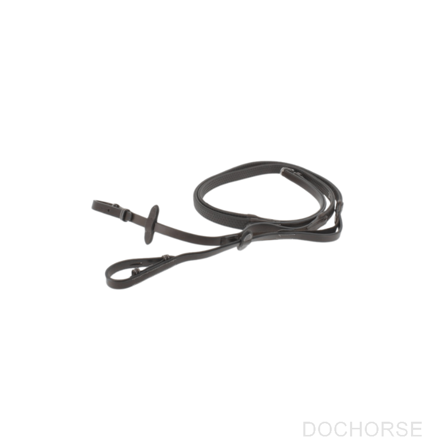 Penelope Rubber Reins Élastique Black