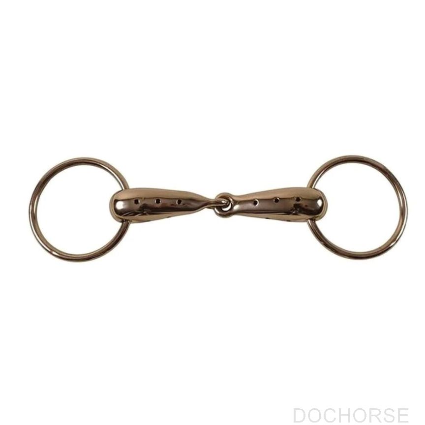 Hollow Snaffle Bit With Holes 13,5 cm