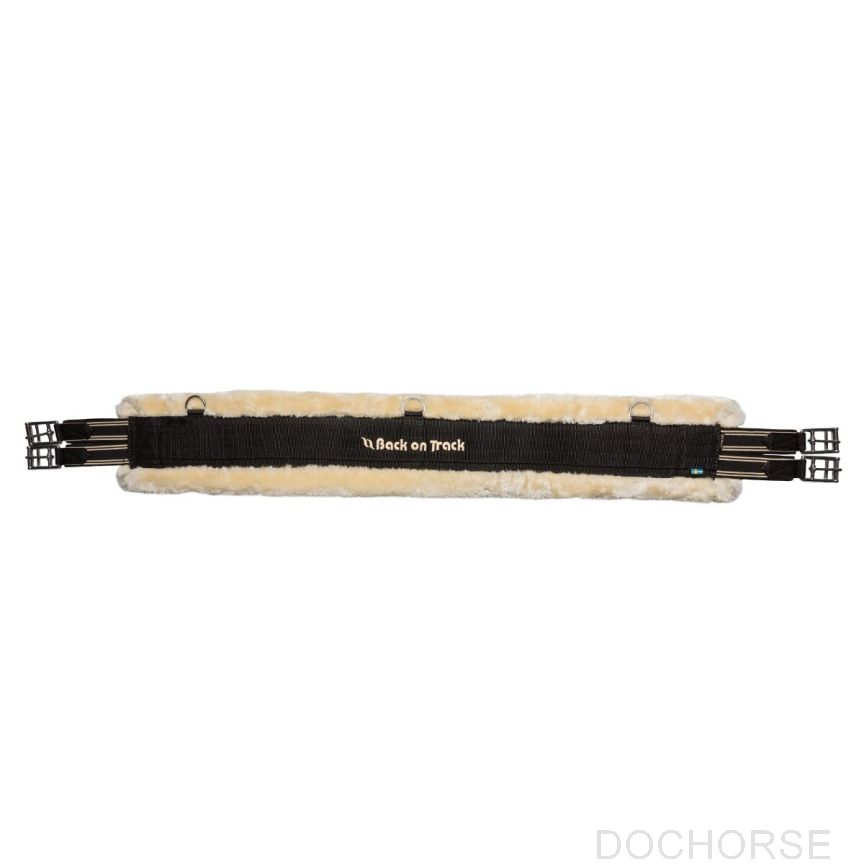 Back on Track Girth Faux Fur All Purpose Dalby Black