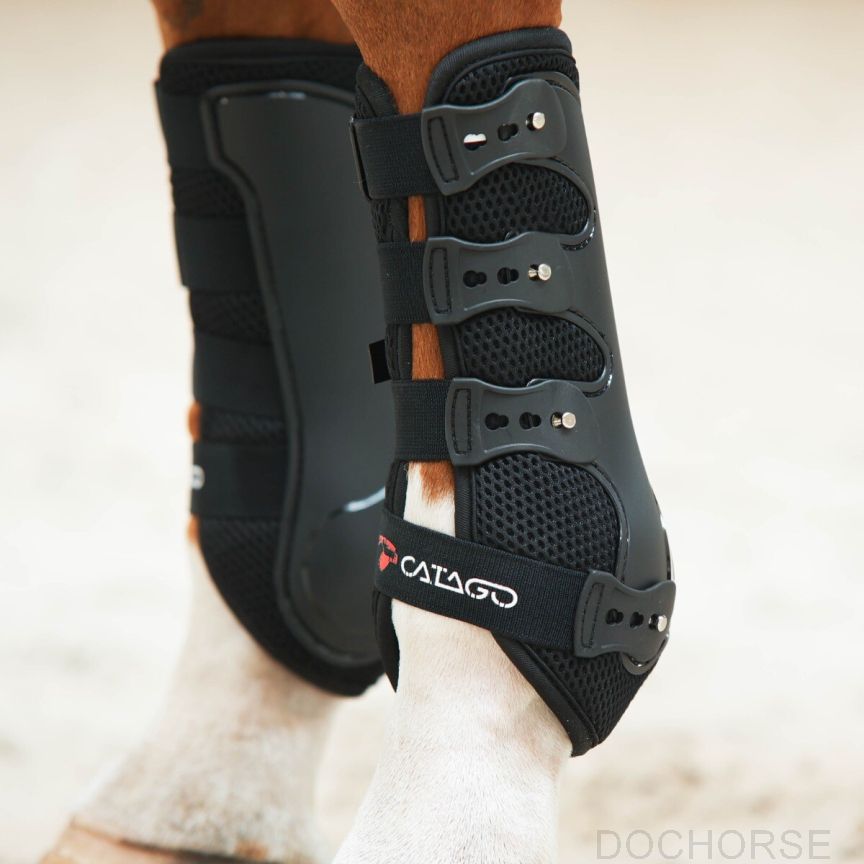 Catago peesbeschermers dressage zwart