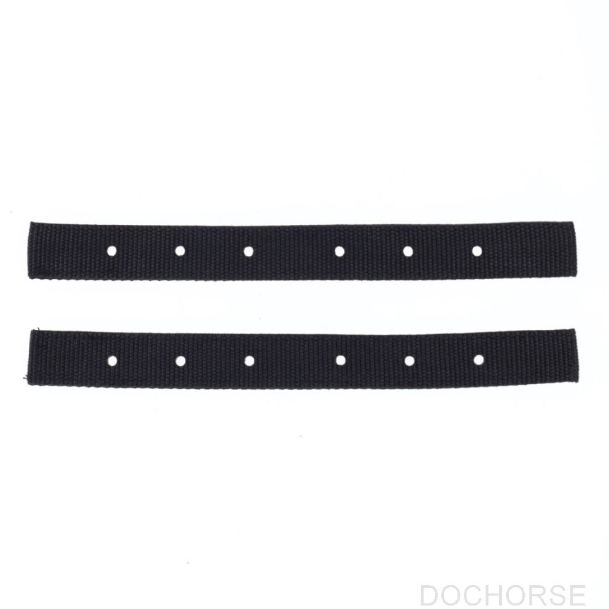 Dominick Front Closure Straps (2-pack) Black