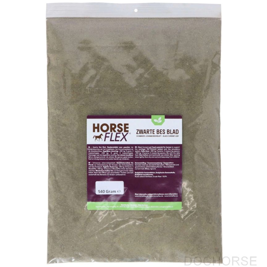 HorseFlex Zwarte Bes Blad Navul