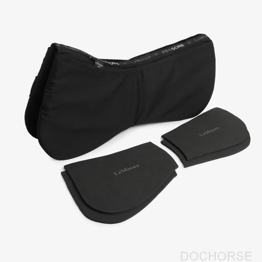 LeMieux Half Pad ProSorb Plain 2 Pocket