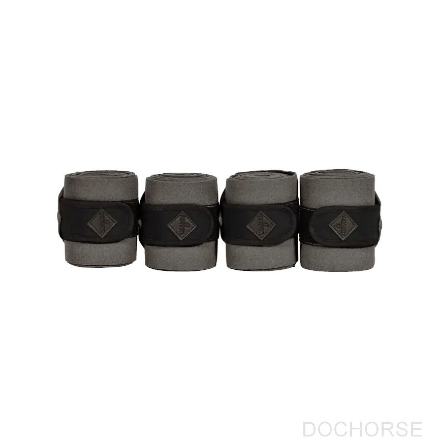 Kentucky Polar Fleece Bandage Show Vegan Wool Grey
