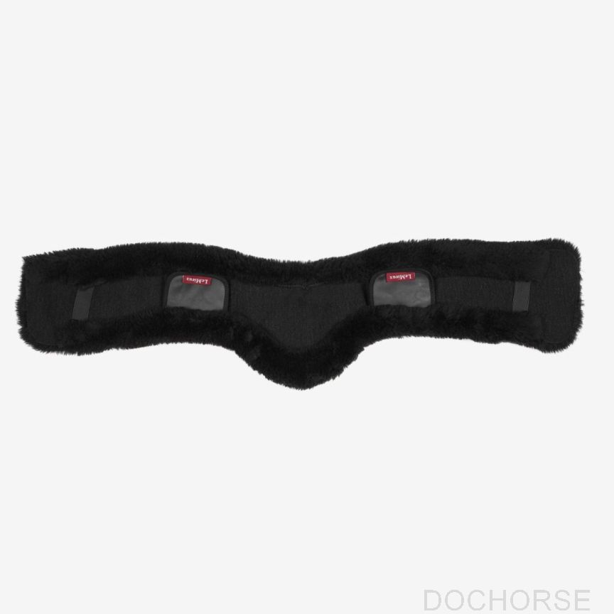 Lemieux Girth Cover Merino+ Anatomic Dressage Black