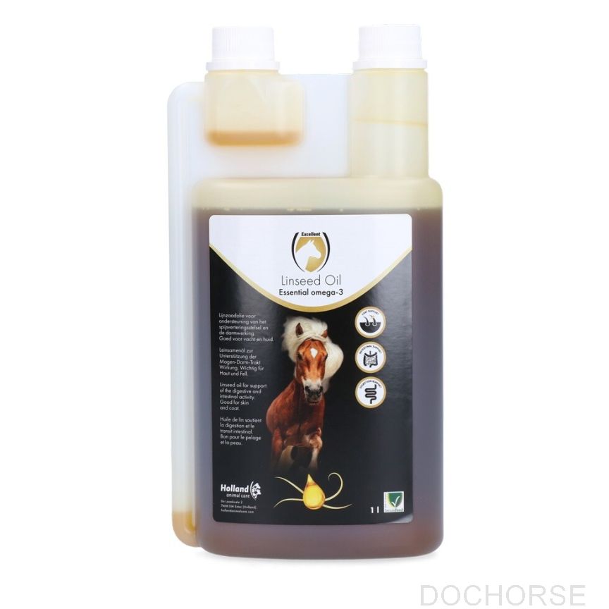 Lijnzaadolie Paard