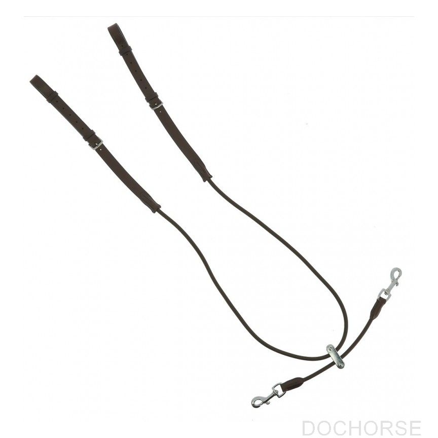 Norton elastische bijzetteugels + katrol
