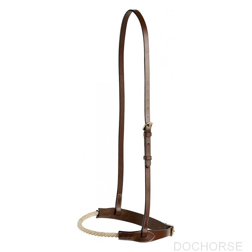 Eric Thomas Noseband Rope Cavesson Pro Havanna