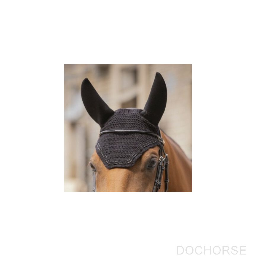 Penelope Fly Veil Soundless Strass Black