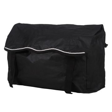 QHP Stal opbergzak luxe Zwart