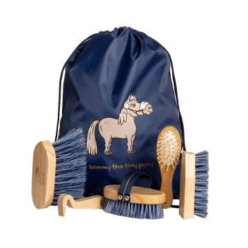 Grooming Deluxe Sammy kids borsteltas navy set