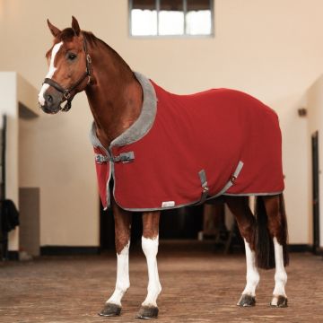 Dominick Fleecedeken Cosy Bordeaux