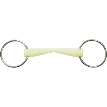 Busse Bocado de Anillas Sueltas de Barra Doble Flexi